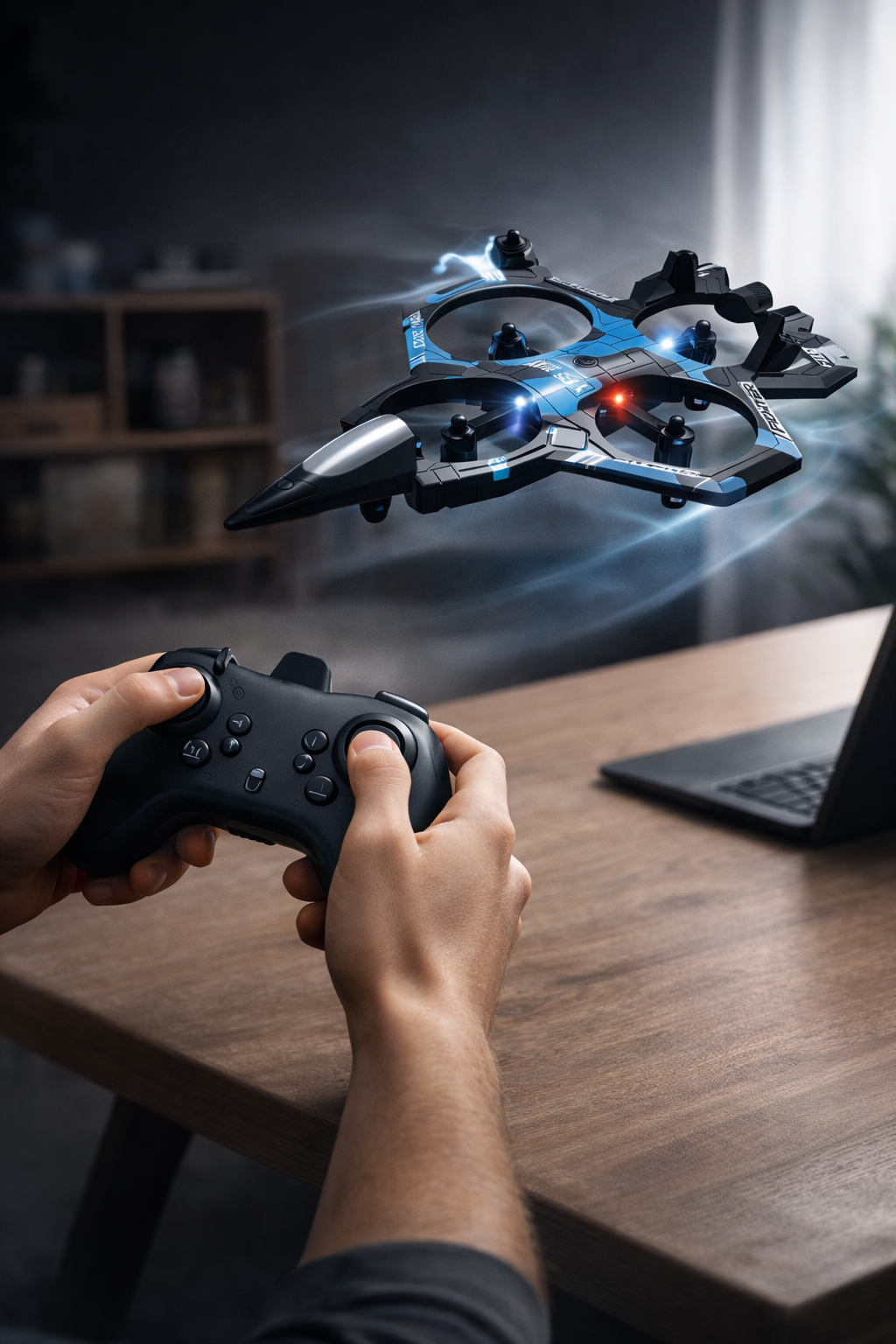 AeroRControl™ Helicoptero de juguete 360° Teledirigido