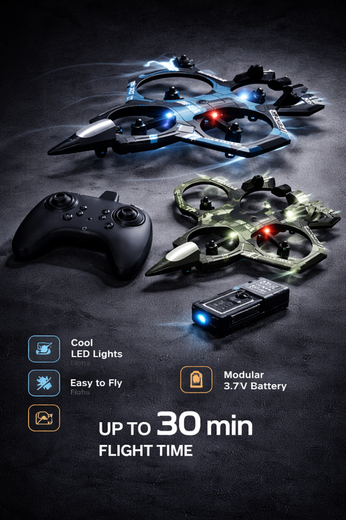 AeroRControl™ Helicoptero de juguete 360° Teledirigido