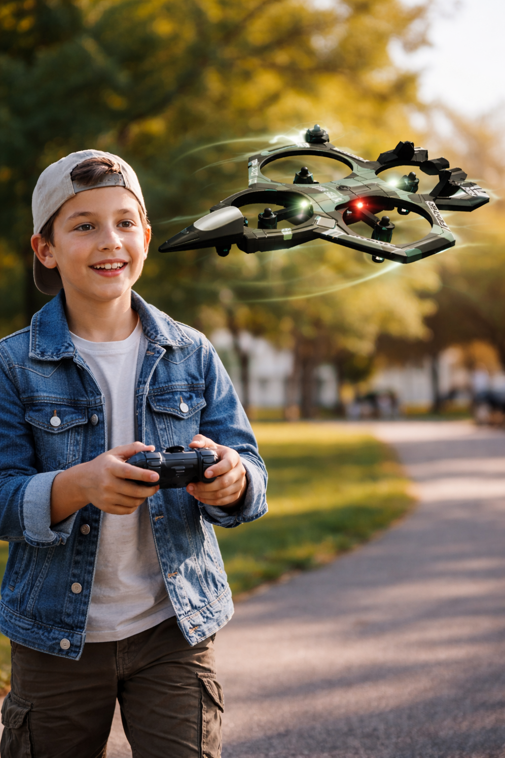 AeroRControl™ Helicoptero de juguete 360° Teledirigido